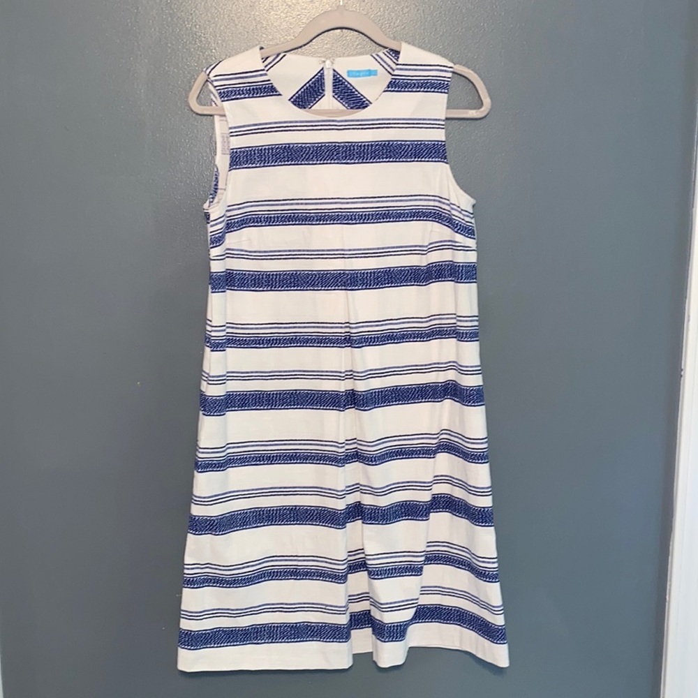 J. McLaughlin Striped Cotton Dress